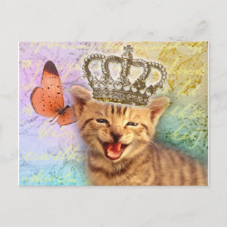 Der König Postkarte