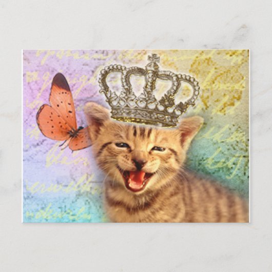 Der König Postkarte (Vorderseite)