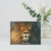 Der König! -Postkarte Postkarte (Stehend Vorderseite)