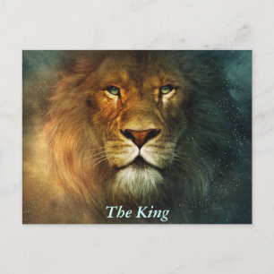 Der König! -Postkarte Postkarte