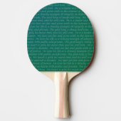 Der König Tischtennis Schläger (Rückseite)