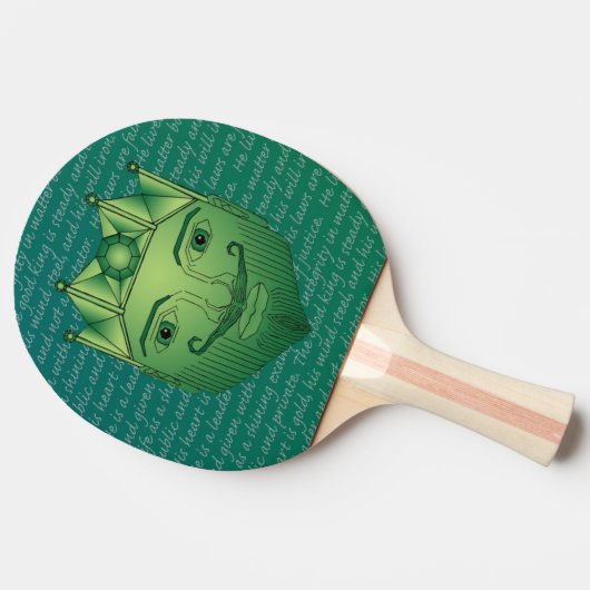Der König Tischtennis Schläger (Seitenansicht)
