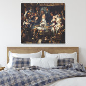 Der König trinkt Leinwanddruck (Insitu (Schlafzimmer))