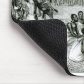 Der König Uganda-wiederholenoberst Mousepad (Ecke)