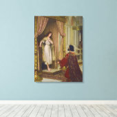 Der König und das Beggar-Mädchen Leinwanddruck (Insitu (Holzboden))