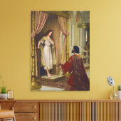 Der König und das Beggar-Mädchen Leinwanddruck (Insitu (Wohnzimmer))