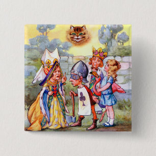 Der König und die Königin der Herzen und der Button