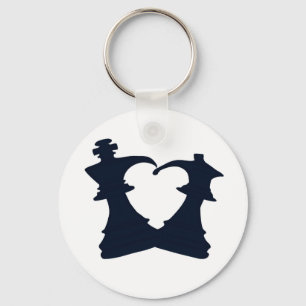 Der König und die Königin sind in Liebe Schlüsselanhänger