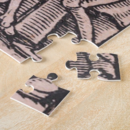 Der König, vom Tanz des Todes Puzzle (Seite)