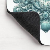 Der König von Aquamarin. Mousepad (Ecke)