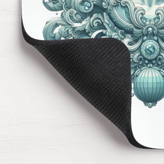 Der König von Aquamarin. Mousepad (Ecke)