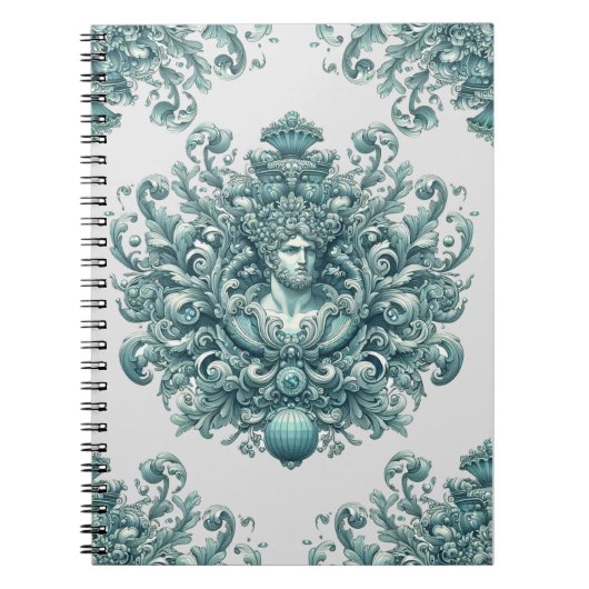 Der König von Aquamarin. Notizblock (Vorderseite)