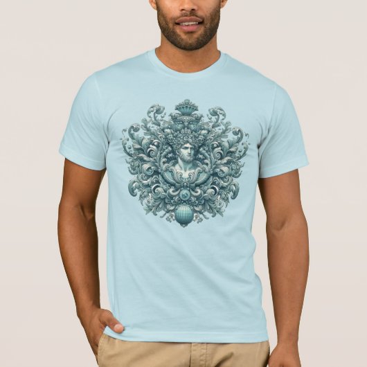 Der König von Aquamarin. T-Shirt (Vorderseite)