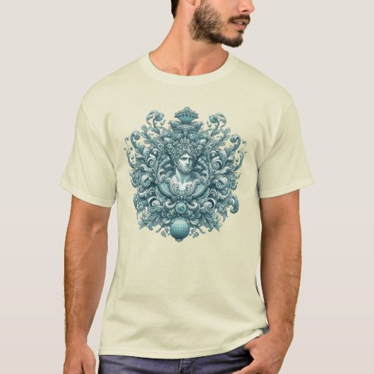 Der König von Aquamarin. T-Shirt (Vorderseite)