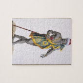 Der König von Florida, 1780 (farbiger Stich) Puzzle (Horizontal)