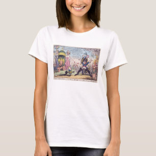 Der König von Rom, 1814 - Cartoon, der Napoleon T-Shirt