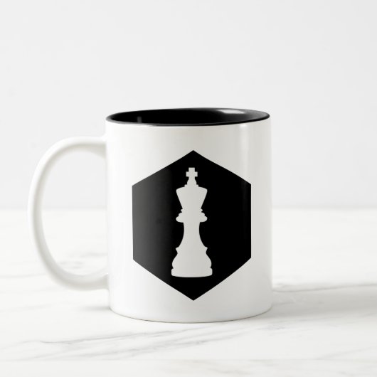 Der König Zweifarbige Tasse (Links)
