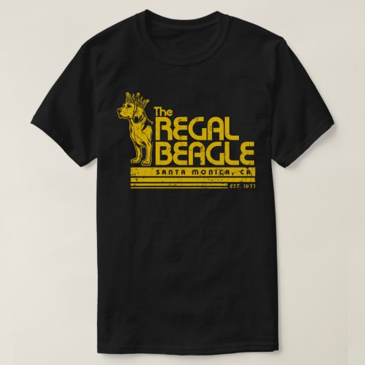 Der königliche Beagle T-Shirt (Design vorne)