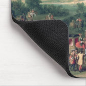 Der königliche Cortege Mousepad (Ecke)