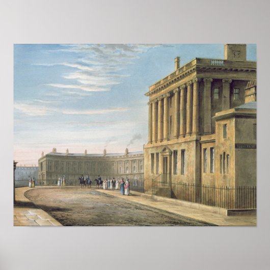 Der Königliche Halbmond, Bad 1820 Poster (Vorne)