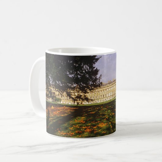 Der Königliche Halbmond, Bath. Kaffeetasse (Vorderseite Links)