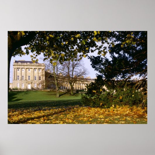 Der Königliche Halbmond, Bath. Poster (Vorne)