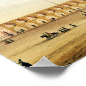 Der Königliche Palast und das Mesdjid-i-Shah, Isfa Poster (Ecke)