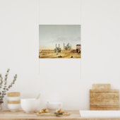 Der Königliche Palast und das Mesdjid-i-Shah, Isfa Poster (Küche)