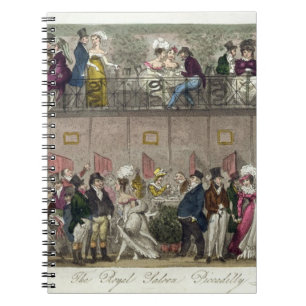 Der königliche Saal, Piccadilly, 'vom englischen Notizblock