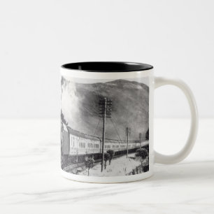 Der königliche Schotte, Intercitylokomotive Zweifarbige Tasse