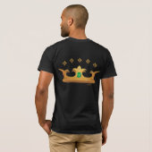 Der königliche T - Shirt (Schwarz voll)