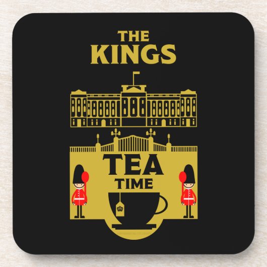 Der Königs Tee Royal Coronation  Getränkeuntersetzer (Vorderseite)