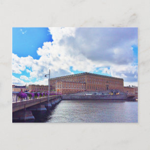 Der Königspalast in Stockholm Postkarte