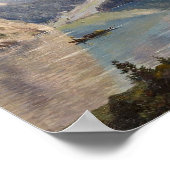 Der Königssee im Berchtesgadener Land Poster (Ecke)