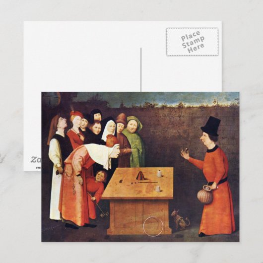 Der Konjurist Postkarte (Vorne/Hinten)