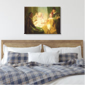 Der Konjuror, 1720-25 Leinwanddruck (Insitu (Schlafzimmer))