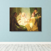 Der Konjuror, 1720-25 Leinwanddruck (Insitu (Holzboden))