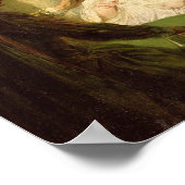 Der Konjuror, 1720-25 Poster (Ecke)