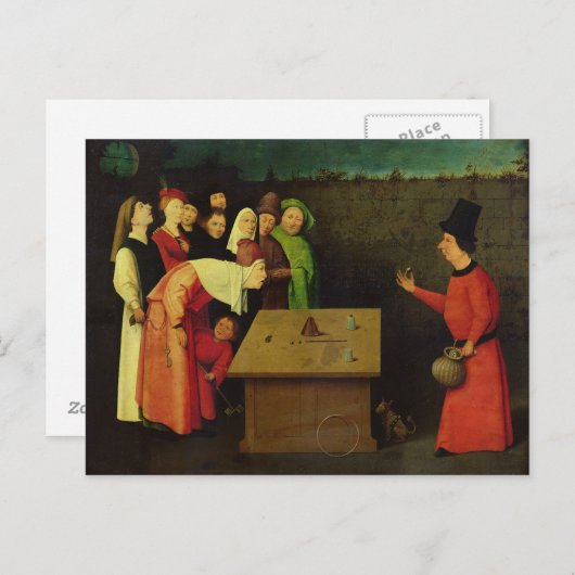 Der Konjuror Postkarte (Vorne/Hinten)