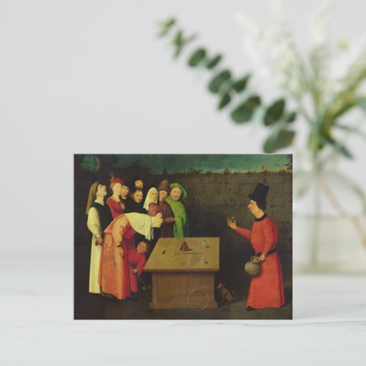 Der Konjuror Postkarte (Stehend Vorderseite)