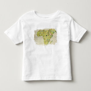 Der Kontinent von Afrika Kleinkind T-shirt