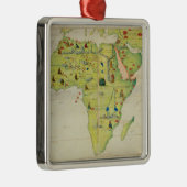 Der Kontinent von Afrika Ornament Aus Metall (Rechts)