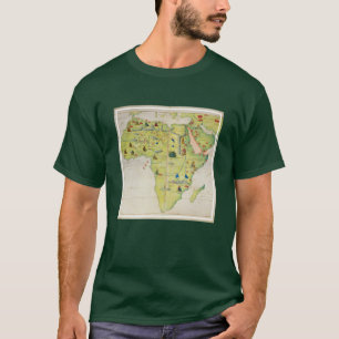 Der Kontinent von Afrika T-Shirt