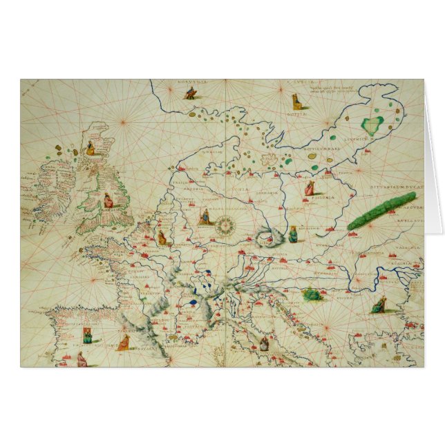 Der Kontinent von Europa (Vorderseite (Horizontal))