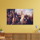 Der Kontinent von Scipio 1643 Leinwanddruck (Insitu (Wohnzimmer))