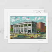 Der kontinentale Bldg und der Kredit Assn. Postkarte (Vorne/Hinten)