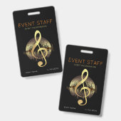 Der Koordinator der Tuneveranstaltung Ausweis (Vorder- & Rückseite)