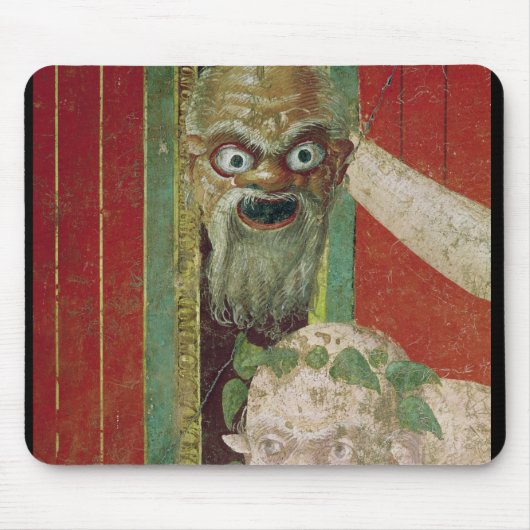 Der Kopf des älteren Silenus Mousepad (Vorne)