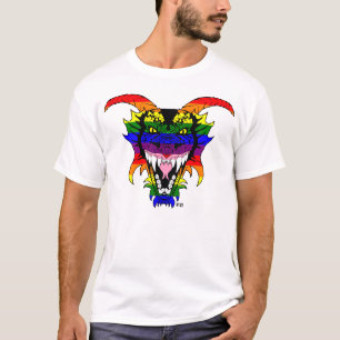 Der Kopf des großen Stolz-Drachen T-Shirt