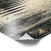 Der Kopf des Menschen in den Händen mit Starry Sky Fotodruck (Ecke)